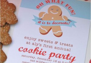 Cookie Decorating Party Invitation Wording Blush Kids Christmas and Cookie Decorating Party On Pinterest