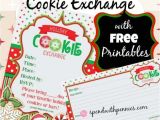 Cookie Swap Party Invitations How to Host A Cookie Exchange Free Printable Invitations