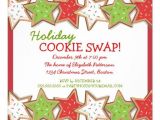 Cookie Swap Party Invitations Templates 6 Best Images Of Holiday Cookie Exchange Invitation