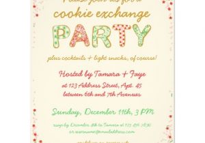 Cookie Swap Party Invitations Templates 8 Best Images Of Cookie Swap Printable Invitation Template