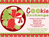 Cookie Swap Party Invitations Templates 9 Best Images Of Printable Cookie Exchange Invitations