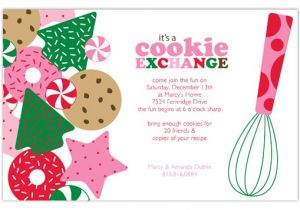 Cookie Swap Party Invitations Templates Cookie Exchange Invitations Template Best Template