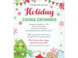 Cookie Swap Party Invitations Templates Holiday Cookie Exchange Invitation Cookie Swap Zazzle