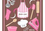 Cooking Party Invitation Template Free Baking or Cooking Party Invitation Card Zazzle