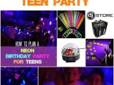 Cool Party Invites for Teenager Glow In the Dark Teen Party Ebay