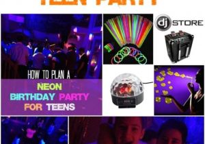 Cool Party Invites for Teenager Glow In the Dark Teen Party Ebay