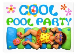 Cool Pool Party Invitation Ideas 1000 Images About Kids Birthday Invitations On Pinterest