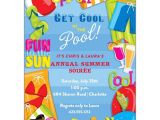 Cool Pool Party Invitation Ideas Cool Summer Pool Party Invitations Paperstyle