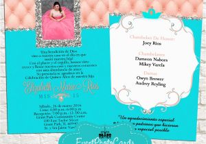 Coral Quinceanera Invitations Change Colors Buy Our Quinceanera Invites Coral and Aqua