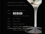 Corporate Cocktail Party Invitation Shaken Not Stirred Cocktail Party In Brisbane to Support