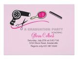 Cosmetology Graduation Invitations Beautician Beauty School Graduation Invites 5 Quot X 7