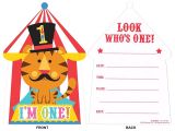 Cost Of Party Invitations 1st First Birthday Circus Fisher Price Party Supplies