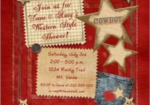 Country Baby Shower Invites Co Ed Country Baby Shower Invitation Happy Parents Western