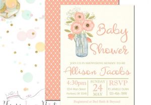 Country Baby Shower Invites Rustic Baby Shower Invitation Country Baby by