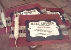 Country Baby Shower Invites Whining Siren Country themed Baby Shower Invites