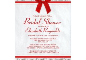Country Bridal Shower Invitations Cheap Red Country Lace Bridal Shower Invitations