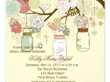 Country Bridal Shower Invites Country Rustic Mason Jar Bridal Shower Invites 5 25