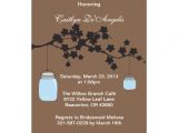 Country Chic Bridal Shower Invitations Country Chic Mason Jar Bridal Shower Invitation Zazzle