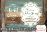 Country Chic Bridal Shower Invitations Rustic Bridal Shower Invitation Country Chic Vintage Lace