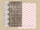 Country Chic Bridal Shower Invites 5×7 Country Chic Bridal Shower Invitation by Paisleylndesigns
