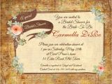 Country Chic Bridal Shower Invites Country Chic Bridal Shower Invitation Rustic Personalized