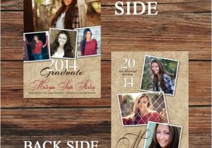 Country Graduation Invitations Country Rustic Graduation Announcement by Poshprintphotography