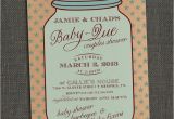 Country Style Baby Shower Invitations Mason Jar Country Style Baby Shower Invitation Baby