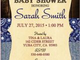 Country themed Baby Shower Invitations Baby Shower Invitations Country theme Set Of 10 Printed