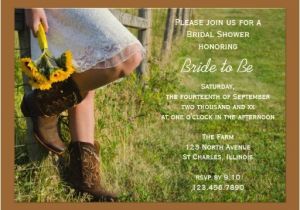 Country themed Bridal Shower Invitations Country Wedding Invitations Rustic Wedding Chic