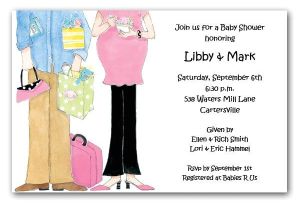 Couple Baby Shower Invites Expecting Couple Baby Shower Invitations