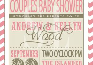Couple Baby Shower Invites On Sale Couples Baby Shower Invitation