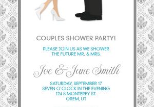 Couples Wedding Shower Invitations Templates Free Bridal Shower Invitations Couples Wedding Shower