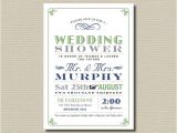 Couples Wedding Shower Invites Items Similar to Printable Couples Wedding Shower