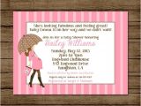 Couture Baby Shower Invitations Items Similar to Couture Baby Shower Invitation Baby