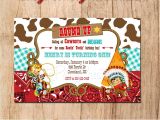 Cowboy and Indian Party Invitations Cowboys and Indians Vintage Inspired Invitation You Print