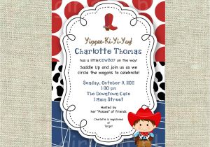Cowboy Baby Shower Invites Western Baby Shower Invitations Template Resume Builder