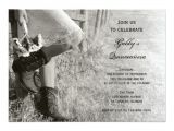 Cowgirl Quinceanera Invitations Cowgirl and Sunflowers Country Quinceanera Invite 5 Quot X 7
