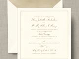 Crane and Co Wedding Invitations Designs Crane Engraved Wedding Invitations with and with