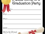 Create A Graduation Invitation Create Own Graduation Party Invitations Templates Free