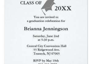 Create A Graduation Invitation Create Your Own Graduation Invitation 3 Zazzle