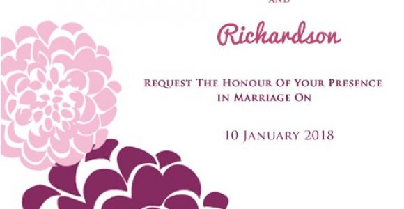 Create A Wedding Invitation Card for Free Create Your Own Wedding Invitations Online for Free
