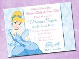 Create and Print Party Invitations Free Create Easy Cinderella Birthday Invitations Printable