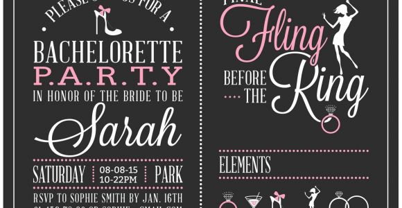 Create Bachelorette Party Invitations Free Free Bachelorette Party Invitations