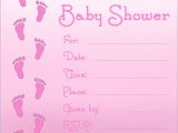 Create Your Own Baby Shower Invitations Free Online Free Printable Baby Shower Invitations for Girls