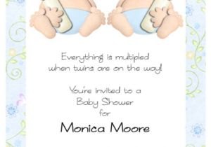 Create Your Own Baby Shower Invites Simple Twin Baby Shower Invitations Ideas Home Party