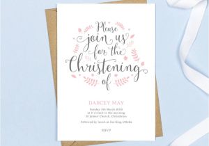 Create Your Own Baptism Invitations Free Free Christening Invitation Templates Pho Shop Baptism