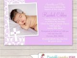Create Your Own Baptism Invitations Free Free Christening Invitation Templates Pho Shop Baptism