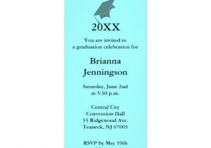 Create Your Own Graduation Invitations Online Create Your Own Graduation Invitation 8 10 Cm X 24 Cm