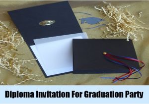 Creative Graduation Invitation Ideas Unique Ideas for Graduation Party Invitation How to Make