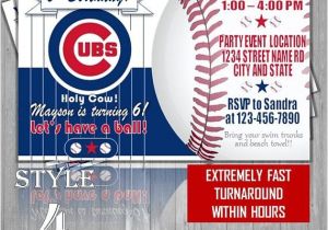 Cubs Baby Shower Invitations Best 25 Baseball Party Invitations Ideas On Pinterest